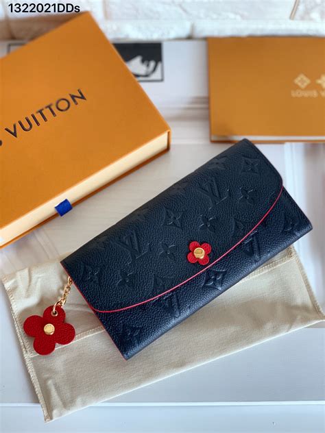 louis vuitton wallet blue inside|louis vuitton wallet emilie.